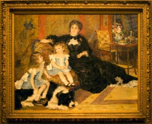 Mme Charpentier et ses enfants - Pierre Auguste Renoir